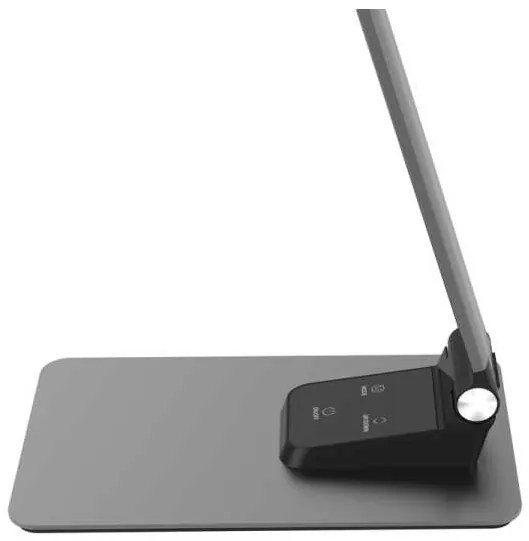 Stolná lampa Platinet ALU 10 W, USB, hliník / čierna