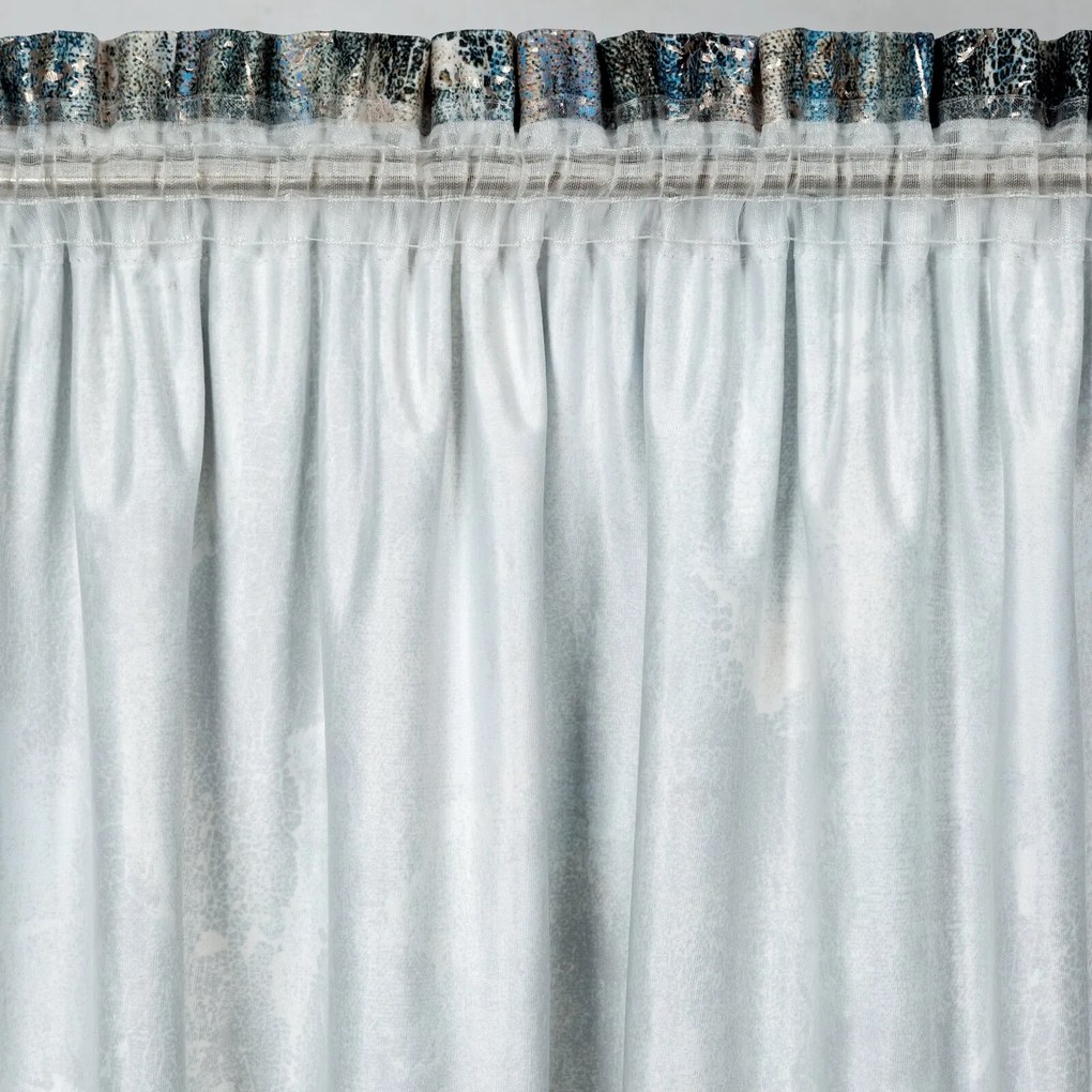 ZATEMŇOVACÍ ZÁVES NA PÁSKE ESTER 140X270 CM VZOROVANÁ