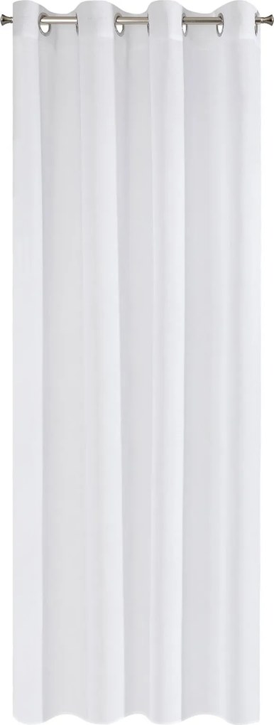 ZÁCLONA NA KRÚŽKOCH ESIM 140X250 CM BIELA