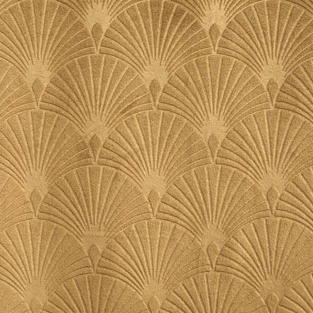 ZATEMŇOVACÍ ZÁVES NA KRÚŽKOCH JULIA 140X250 CM MEDOVO ZLATÁ