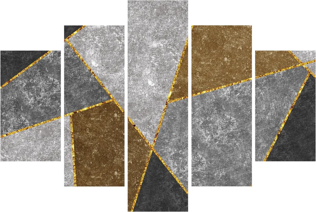 Obraz - Imitácia materiálov (150x105 cm)