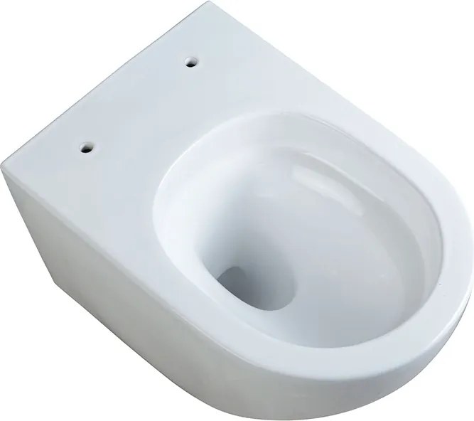 BPS-koupelny Závesná WC misa so SoftClose sedadlom HYD-5312, biela