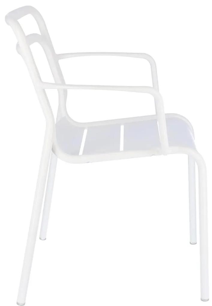Záhradná stolička's podrúčkami „Live", skladacia, 58 x 60 x 82 cm