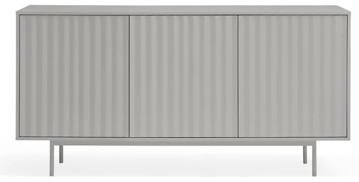 Sivá nízka komoda 159x80 cm Sierra – Teulat