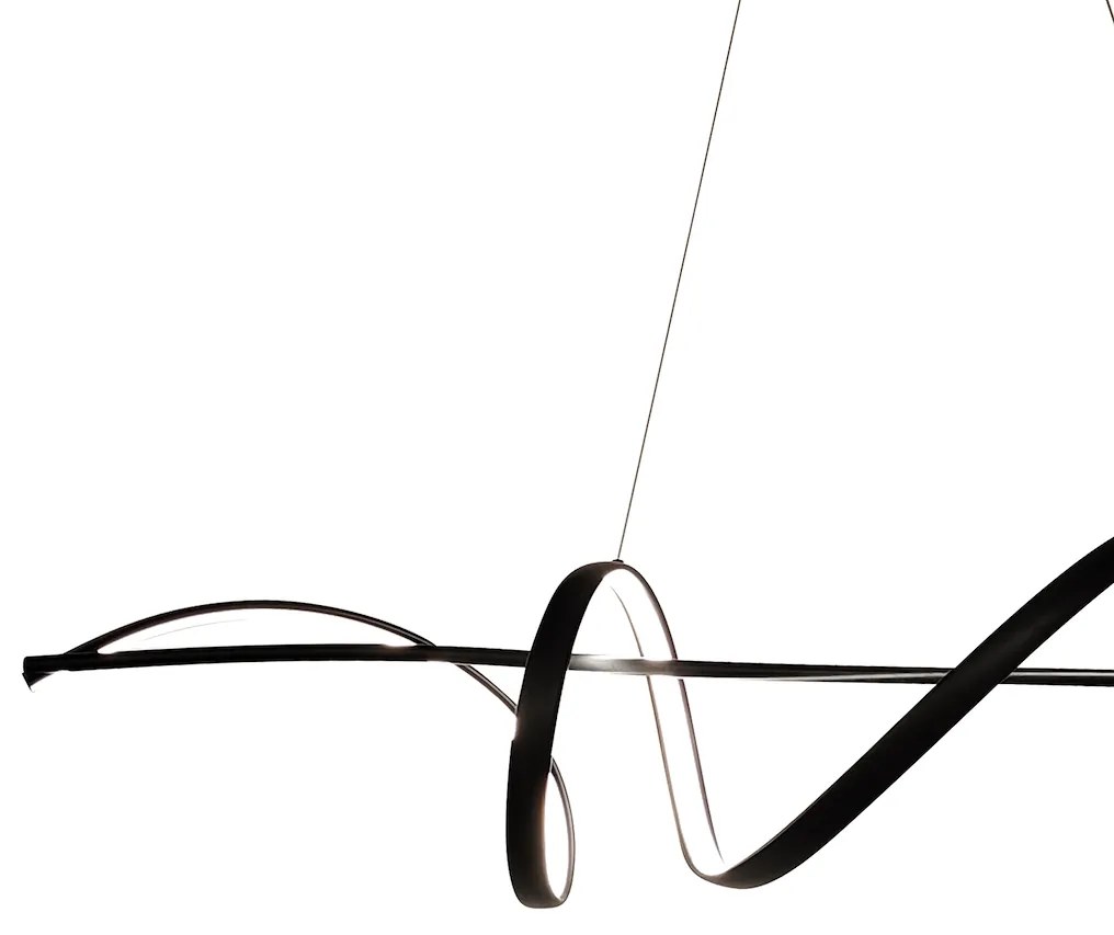 Závesné LED svietidlo Sash, 1x LED 36w, 4000k, b