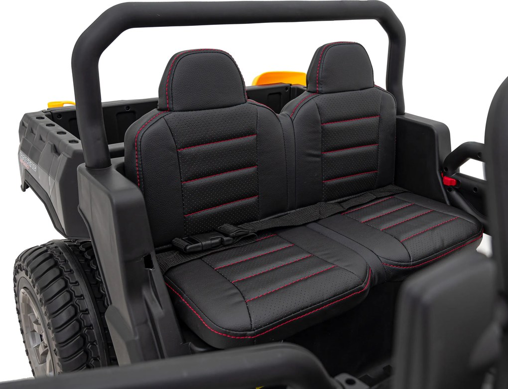 Ramiz Detské auto Pick-Up Speed 900 čierne + pohon 4x4 + pohyblivá korba