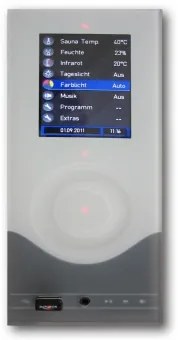Ovládanie k infražiaričom wave.com4 TOUCH INFRA all-in-one