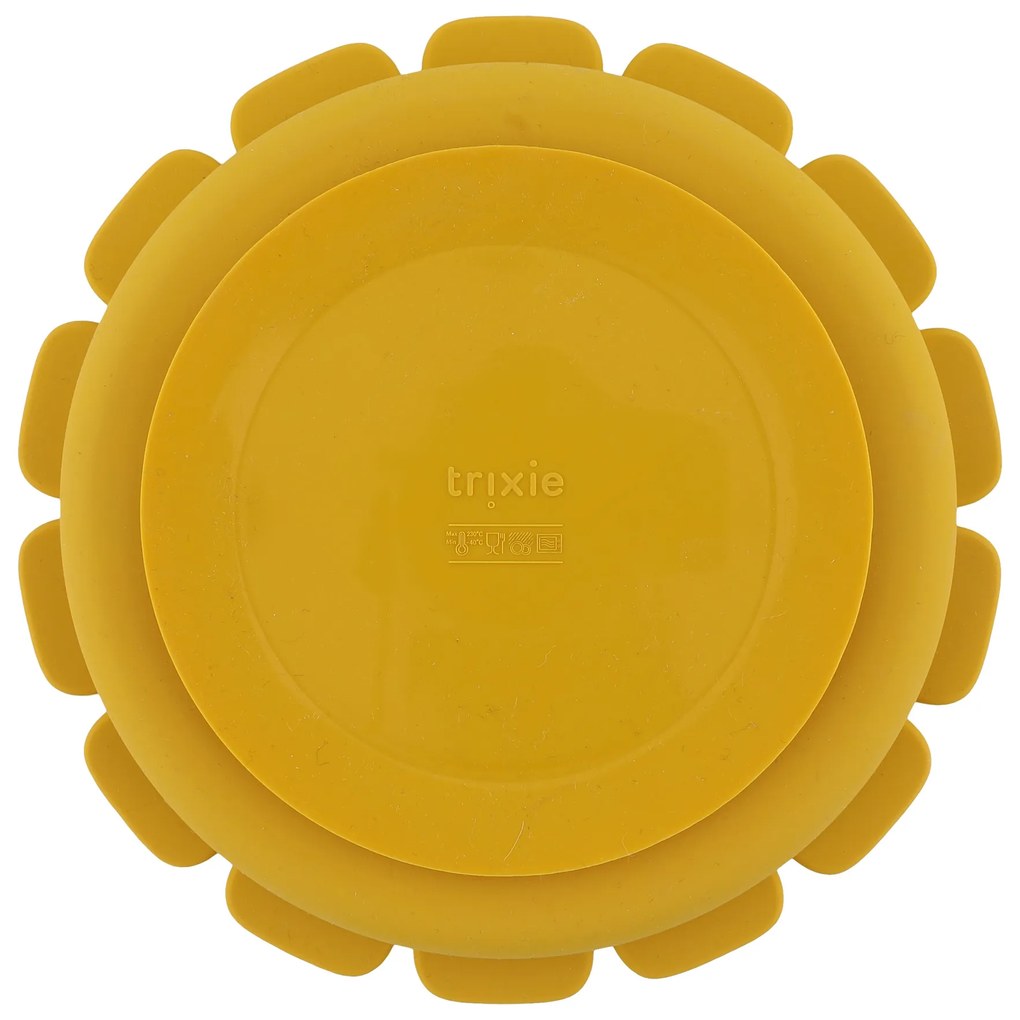 Detský silikónový tanier s prísavkou Mr. Lion