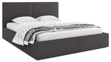 Čalúnená posteľ HILTON 160x200 cm Sivá