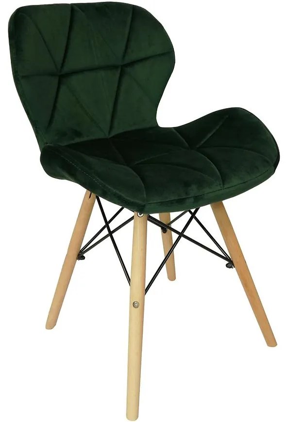 Stolička Malta zelená