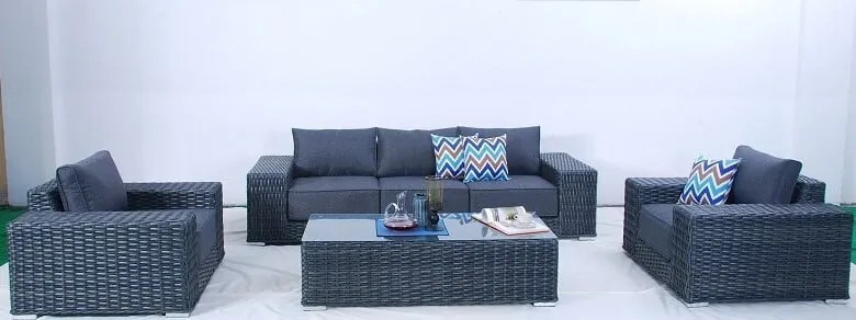 MIAMI ratanová súprava antracit