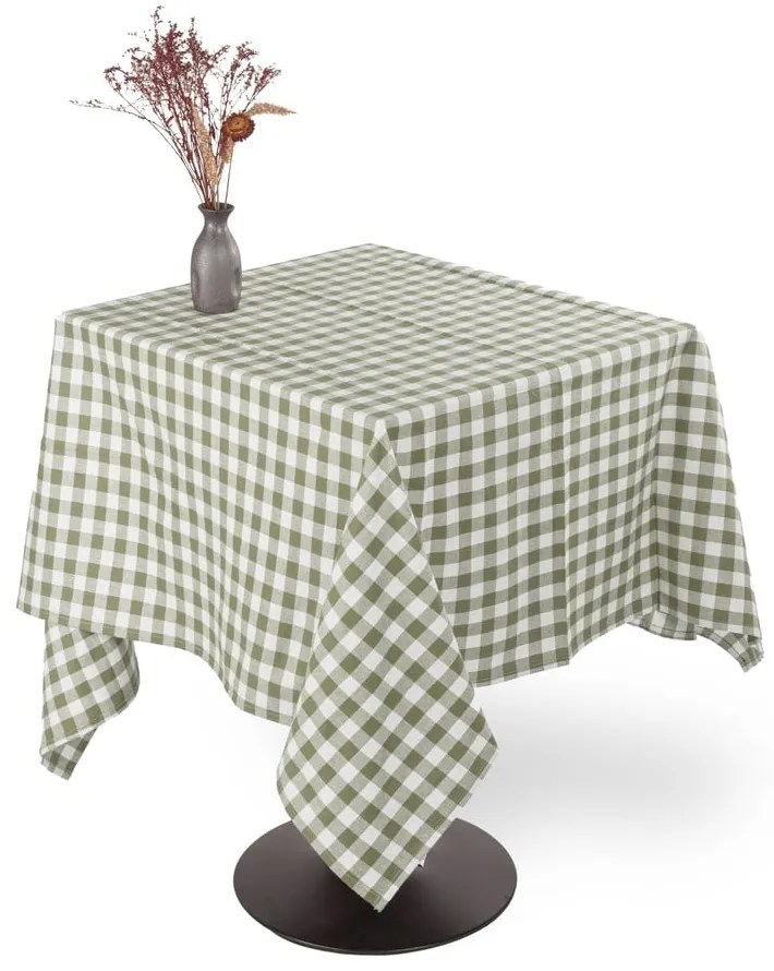 Bavlnený obrus 150x150 cm Gingham – Tiseco Home Studio