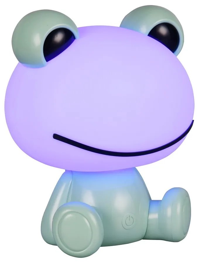 Zelené LED detské svietidlo Hopper – Trio