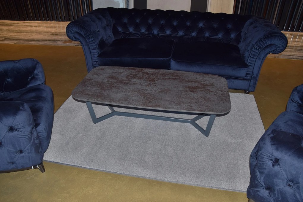 Lano, Kusový koberec Supersoft s bordurou 840 sv. šedý, 200x290, šedá, chodba / predsieň