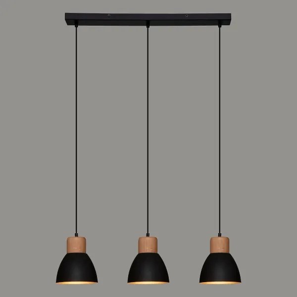 Atmosphera - Luster na lanku DESY 1xE27/40W/230V borovica