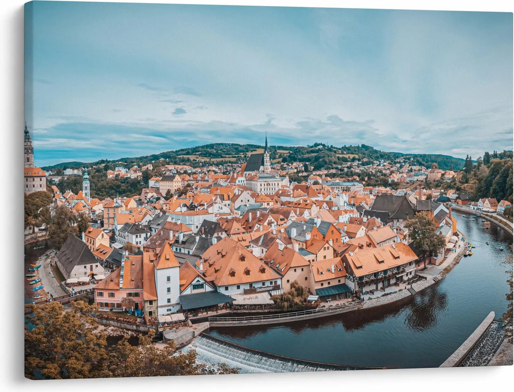 Obraz - Český Krumlov (70x50 cm)