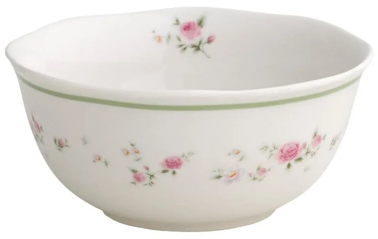 Súprava 2 bielych porcelánových misiek Brandani Nonna Rossa, ⌀ 14 cm