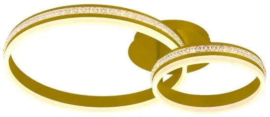 Stmievateľný prisadený LED luster LED/110W/230V 3000-6500K + diaľkové ovládanie