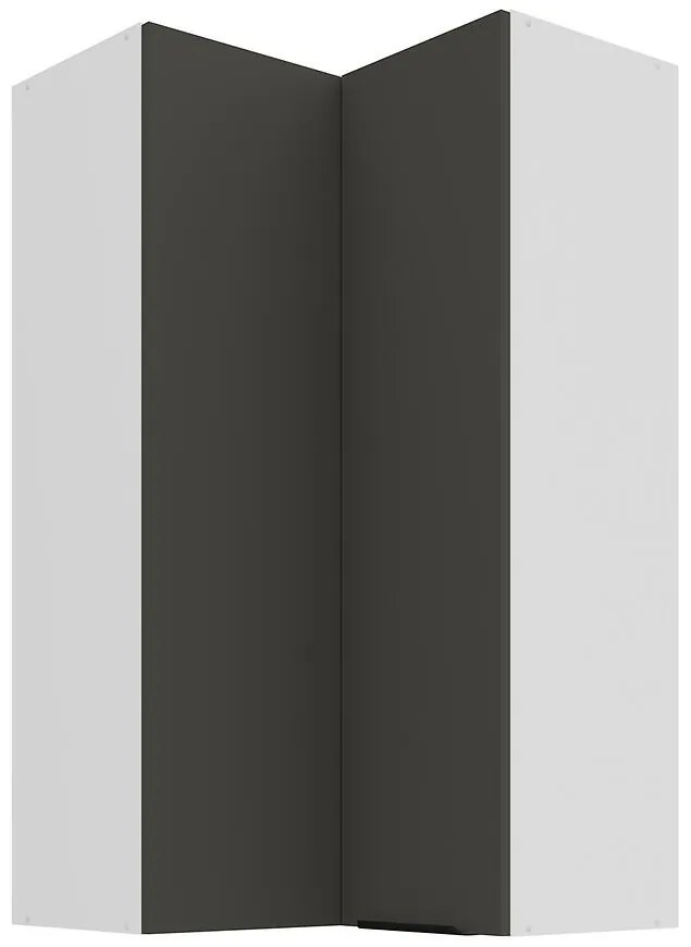 Kuchynská skrinka Aria-Gr/Wh Anti Fingerprint 60x60 Gn-108 2f (90°)