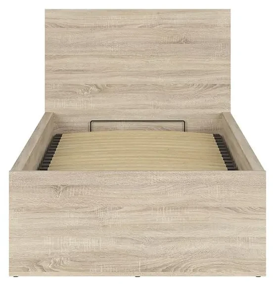 Jednolôžková posteľ 90 cm BRW Tetrix 15 (dub sonoma) (s roštom) (s úl. priestorom). Vlastná spoľahlivá doprava až k Vám domov. 1098500