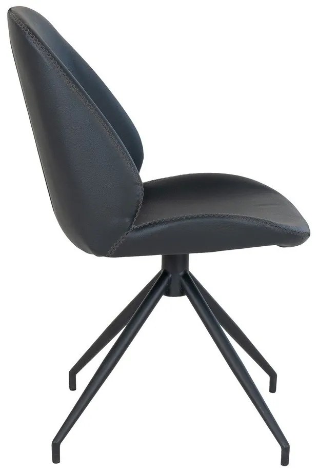 Čierne jedálenské stoličky v súprave 2 ks Monte – House Nordic