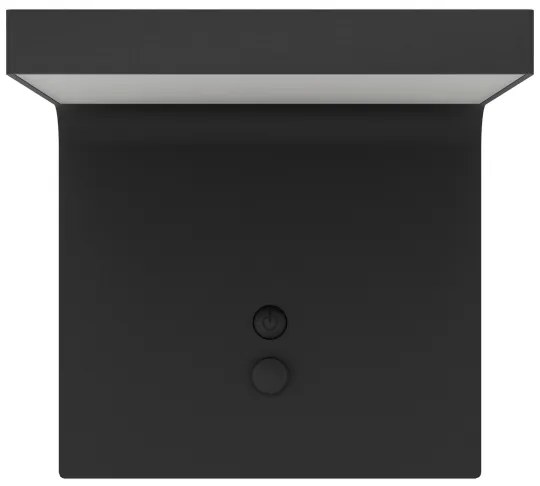 Eglo 901082-LED Solárne nástenné svietidlo so senzorom SPIANTE LED/6,5W/3,7V IP44