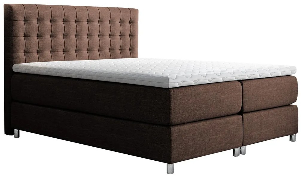 Kontinentálna posteľ Korti, Rozmer postele: 140x200, Dostupné poťahy: Ikar 5