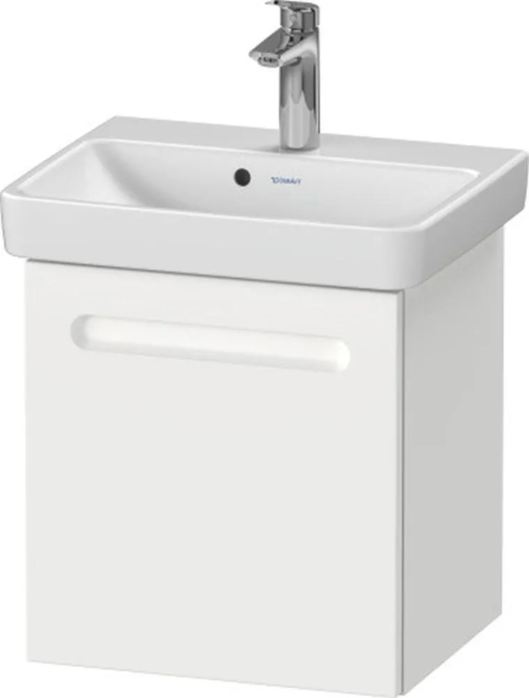 Duravit No. 1 skrinka 44x38.6x47.8 cm závesné pod umývadlo biela N14267R18180000