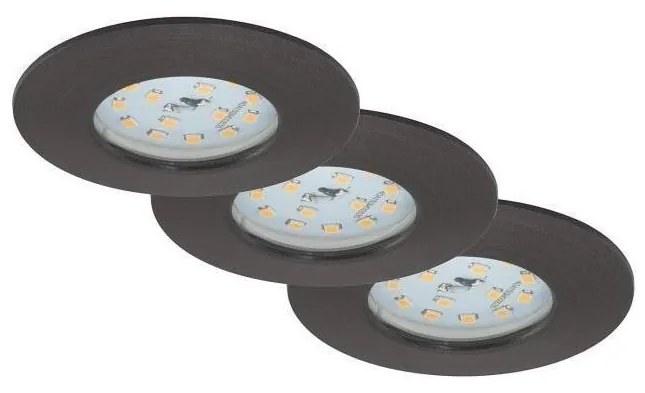 Briloner 7295-031-SADA 3x LED Stmievateľné kúpeľňové svietidlo LED/6,5W/230V IP44
