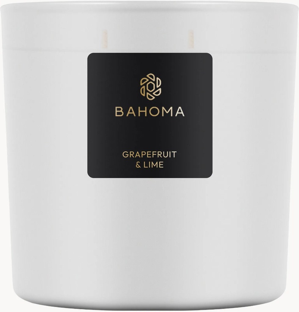 Vonná sviečka's 3 knôtmi Grapefruit & Lime (Grapefruit, Lime, Gardenia & Patchouli)