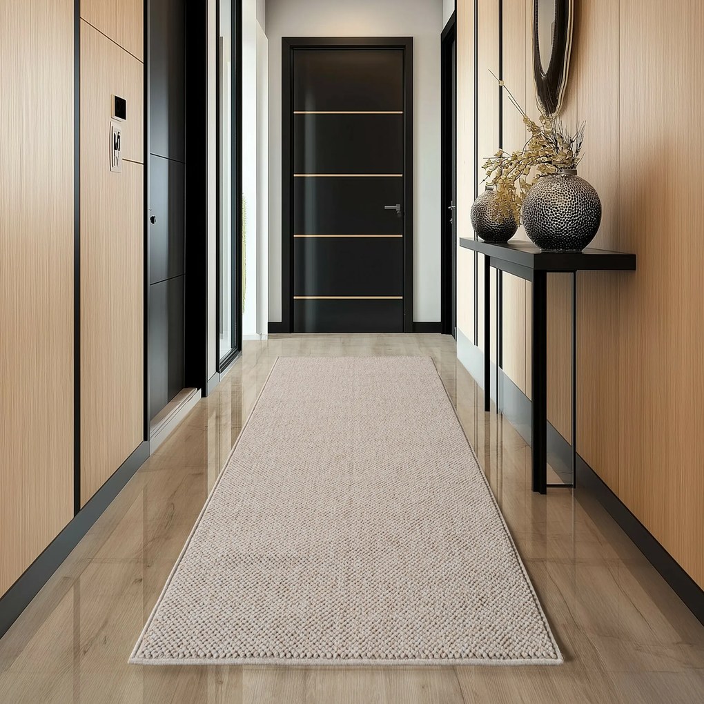 Ayyildiz, Behúň Helix 2200 beige, 80x250, béžová, chodba / predsieň