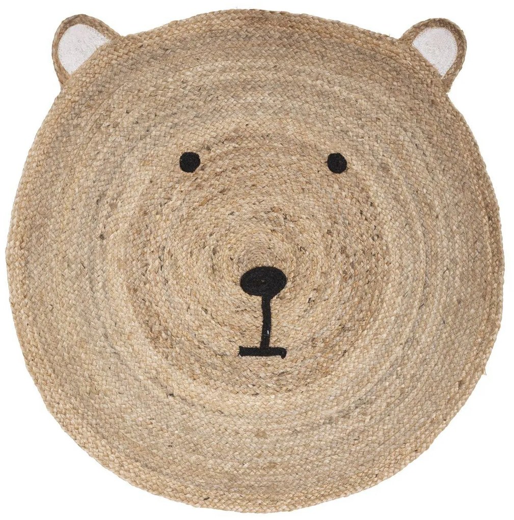 ATMOSPHERA Detský koberec Bear, (fi) 100 cm, béžová