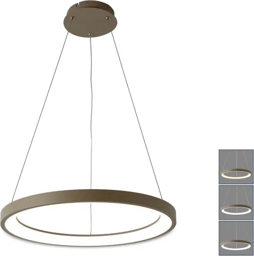 BRILAGI - LED stmievateľný luster na lankách FALCON SLIM LED/42W/230V pr. 50 cm béžová + DO