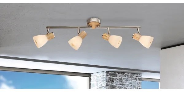 Globo 54352-4 - Bodové svietidlo GYLFI 4xE14/40W/230V