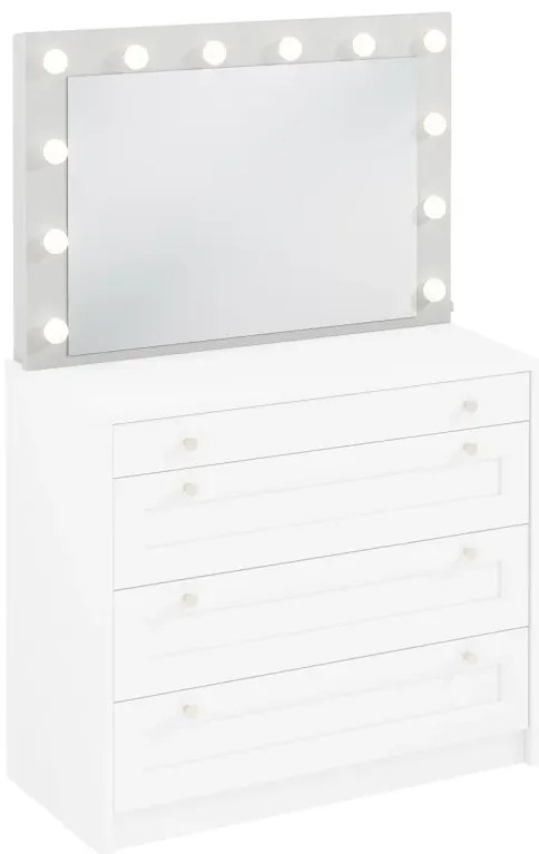 Zrkadlo RELL LS s LED osvetlením