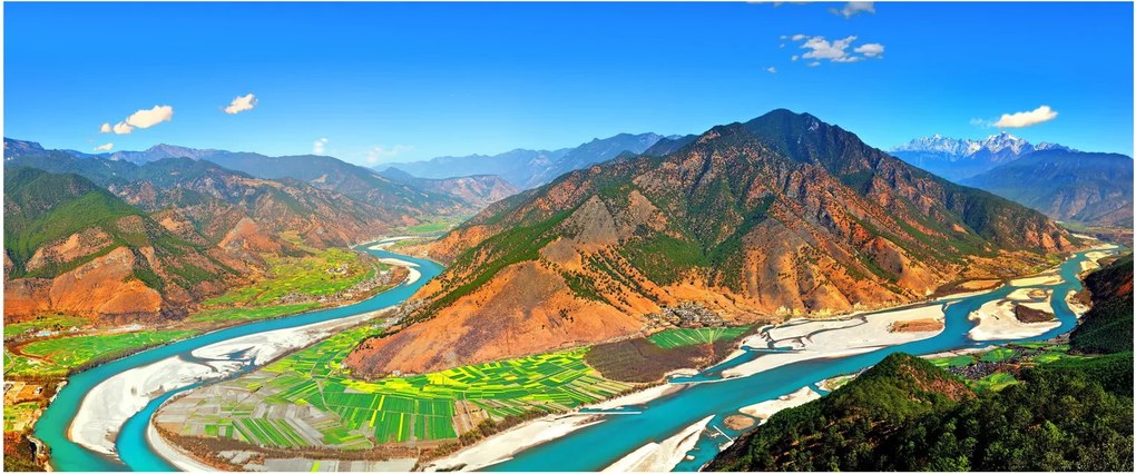 Obraz - River Yangtze (120x50 cm)