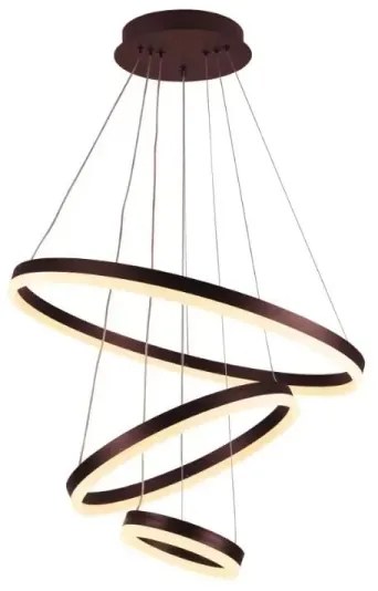 LED Stmievateľný luster na lanku LED/85W/230V 3000-6500K + diaľkové ovládanie