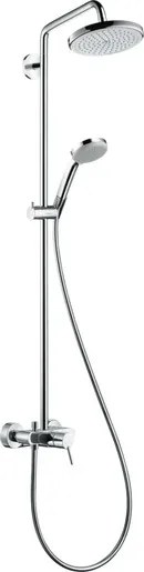 Hansgrohe Croma sprchový systém na stěnu s pákovou batériou chróm 27222000