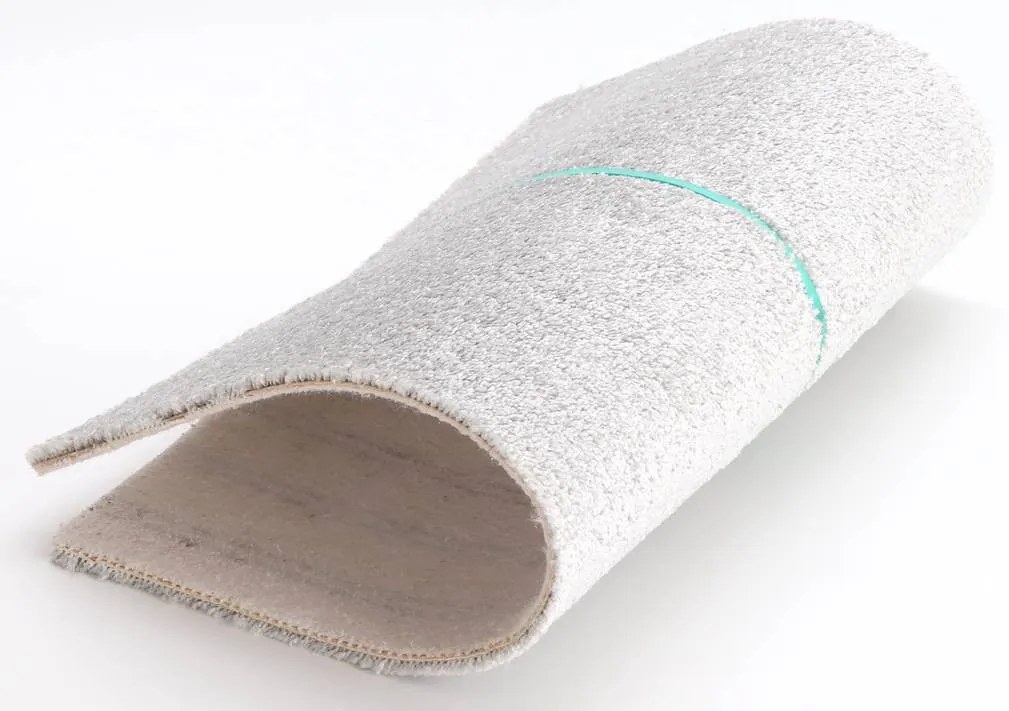 ITC, Koberec metráž Avelino 95, na mieru, šíře 4m, biela, fusion back, chodba / predsieň