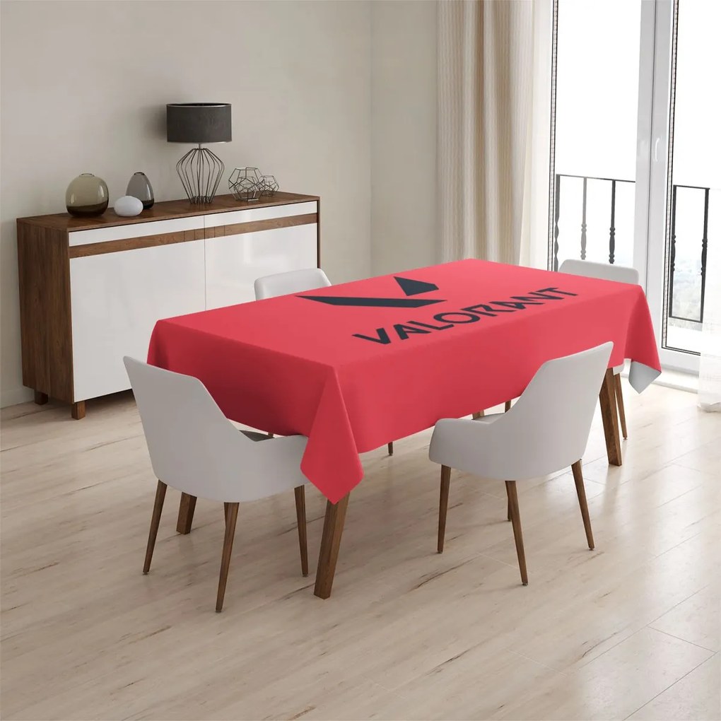 Sablio Obrus VALORANT Red - 90x90 cm