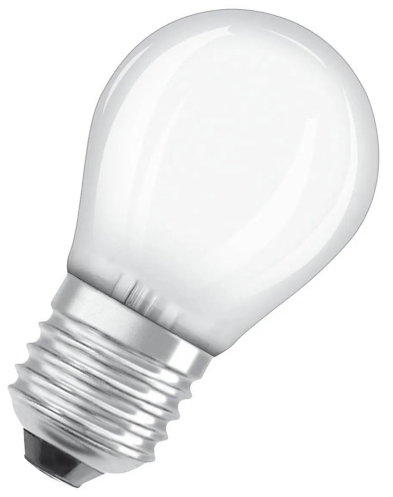 OSRAM LED kvapka E27 P40 4W 2 700K 470lm matná 3ks