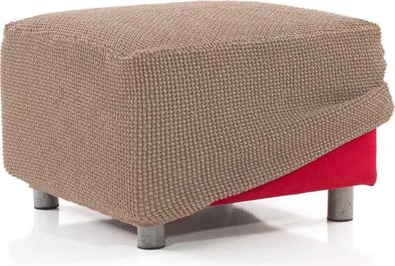 Super strečové poťahy NIAGARA oriešková taburetka (40 - 60 cm)