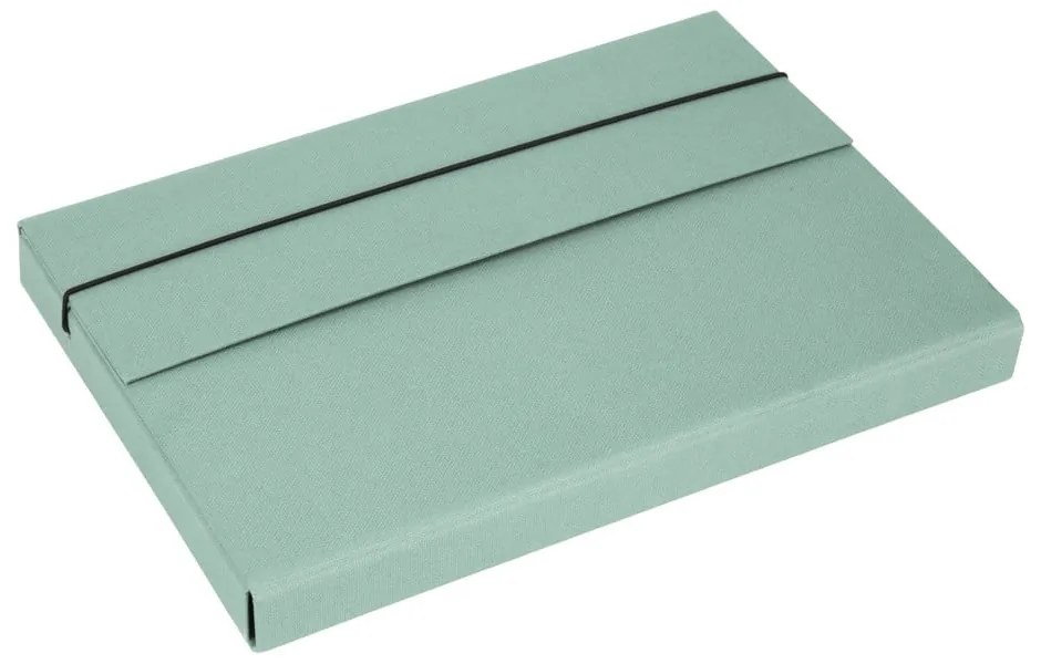 Zelený kartónový organizér Olof Canvas Paper Laminate – Bigso