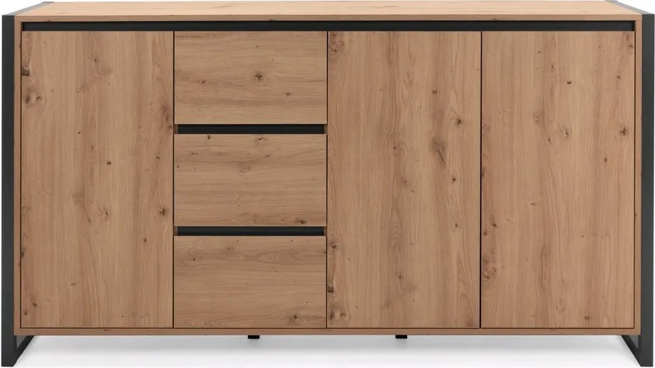 Široká komoda Denver, dub artisan/antracit