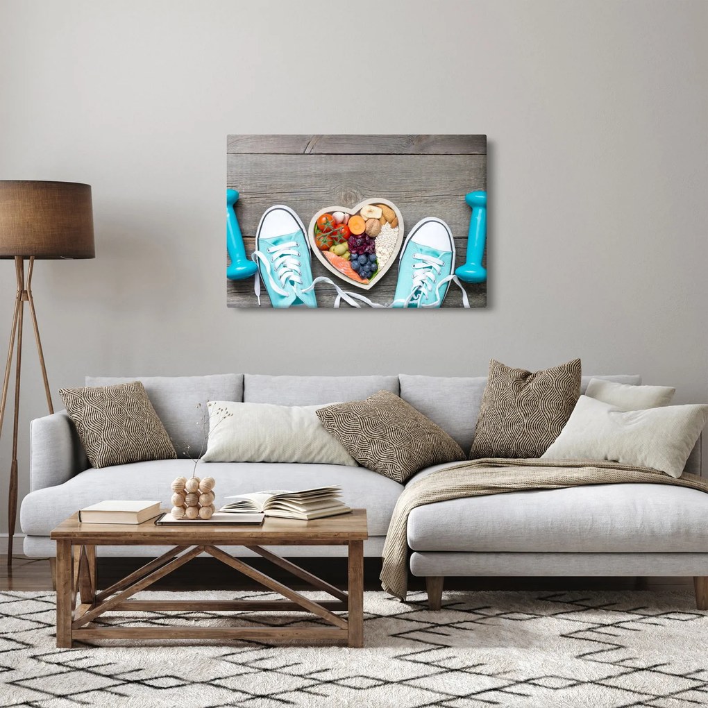 Obraz - Zdravá kondícia (90x60 cm)