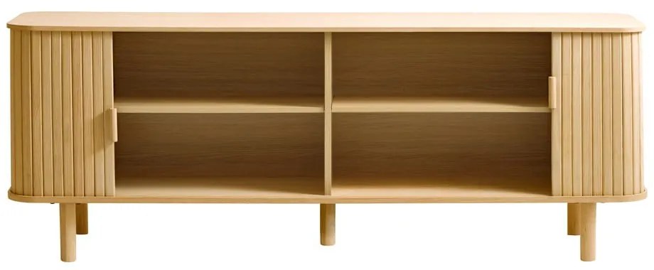 TV stolík v dekore duba v prírodnej farbe 160x56 cm Cavo – Unique Furniture