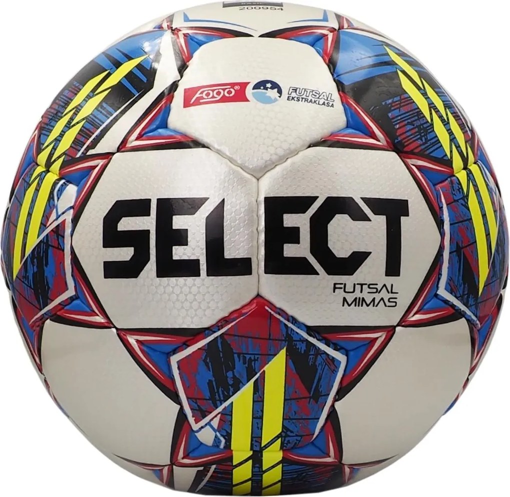 Futsalová lopta Select Futsal Mimas Fogo Ekstraklasa FIFA Basic – bielo-modro-červená 18666