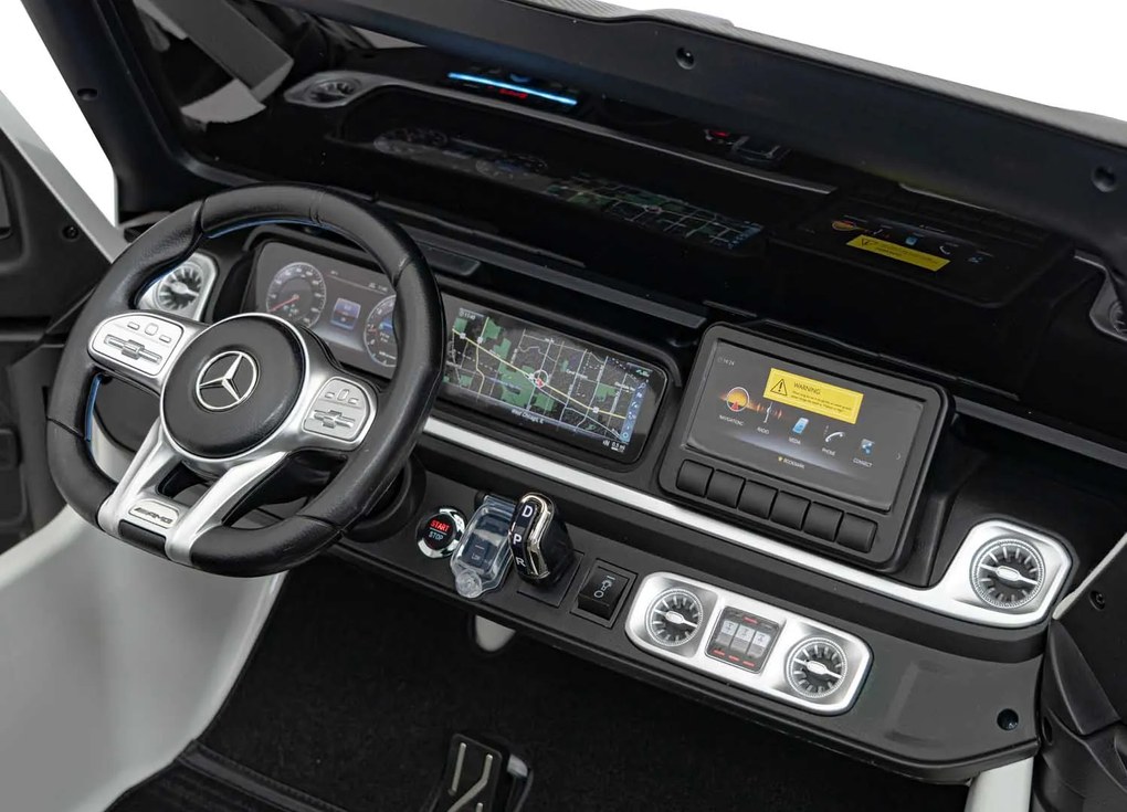 Elektrické autíčko Mercedes Benz G63 AMG XXL STRONG biele