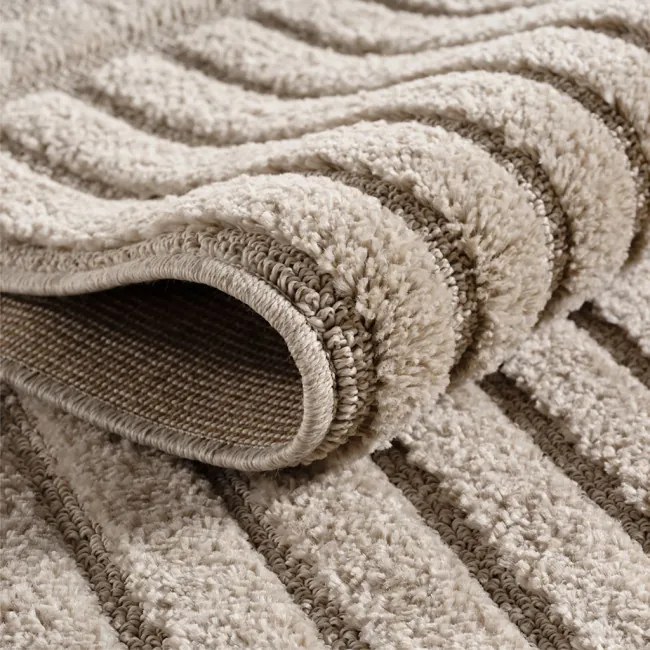 Koberec Square Art 3D béžový