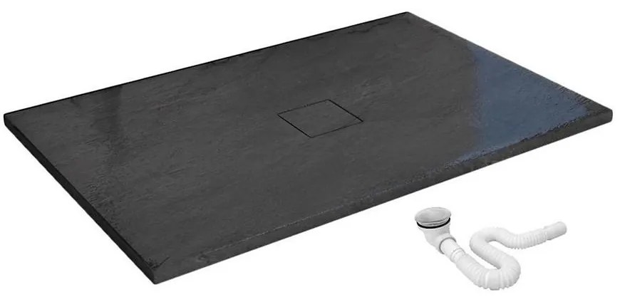 Vanička obdĺžniková Stone Rea K9603 black 90x120